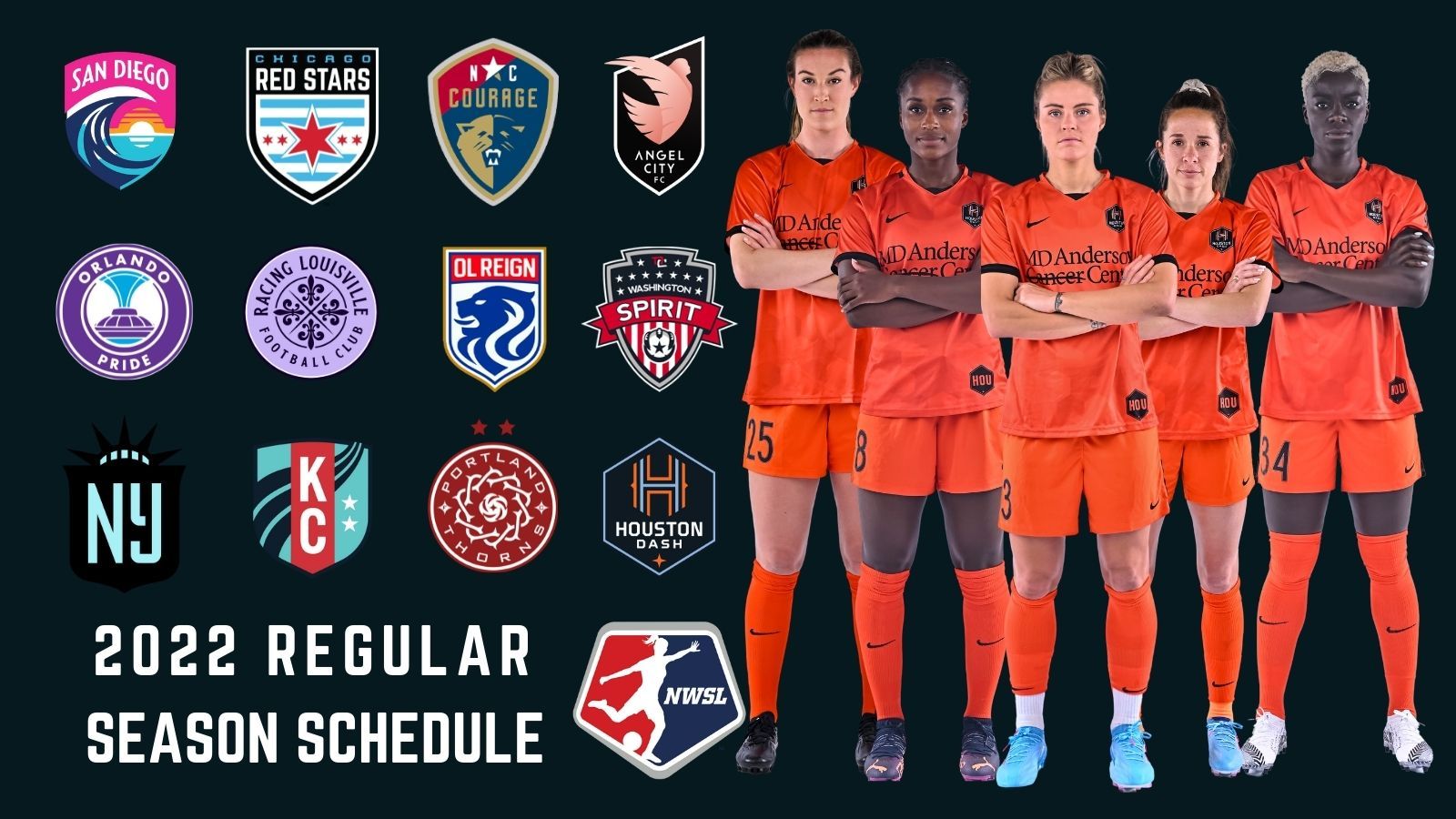 The full Houston Dash 2022 NWSL schedule is finally here